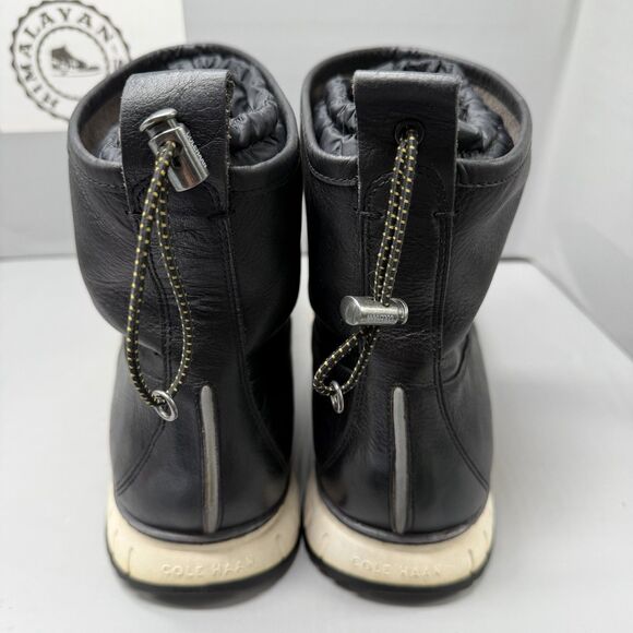 Cole Haan Black Leather Waterproof Boots Grand Explore Zerogrand Men Size 15 main image 7